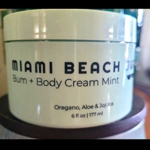 Miami Beach Bum Bum + Body Cream Mint